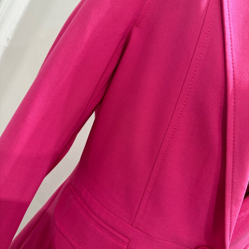 New York & Company Pink Blazer Tailored Design - Picture 2 of 6